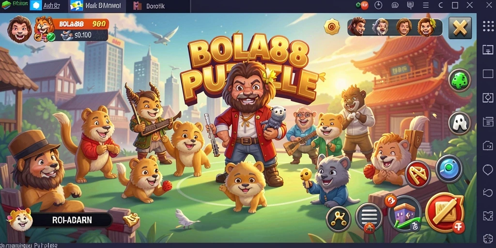Tampilan menarik dari gameplay BOLA88 yang penuh tantangan.