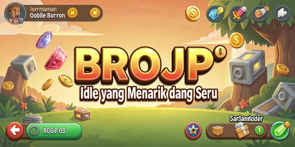 Gameplay menarik dan santai dari BROJP yang seru.