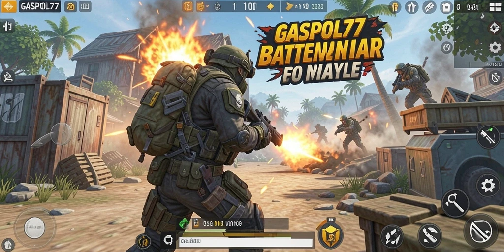 Screenshot gameplay GASPOL77 yang penuh aksi dan strategi.