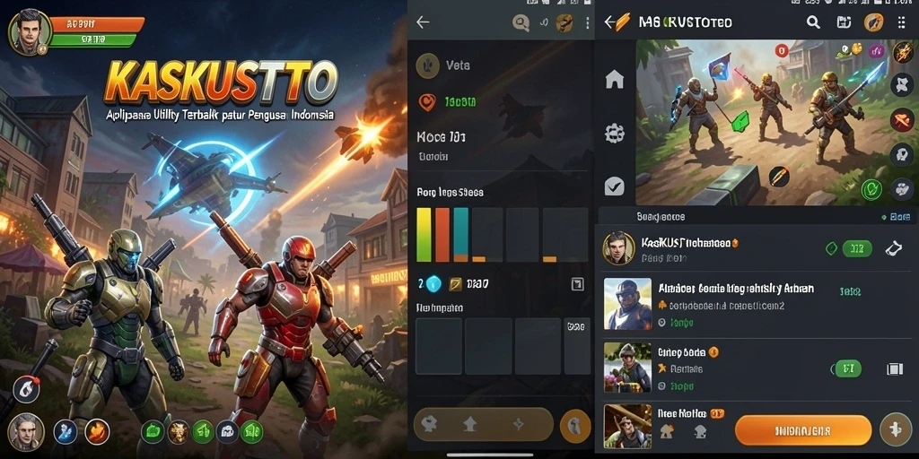 Tampilan utama KASKUSTOTO yang menarik dan fungsional.