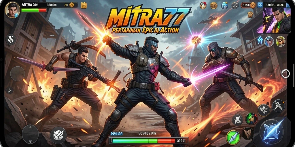 Screenshot menampilkan aksi seru dalam permainan MITRA77 yang mendebarkan.