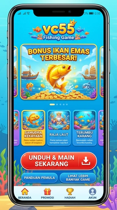 Proses pengunduhan aplikasi di vc55 yang cepat dan efisien.